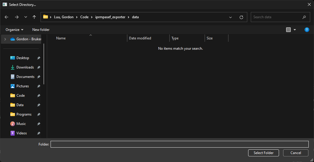Slx File Example Usage — SCiLS_Lab_iprm-PASEF_Exporter 0.1.0 documentation