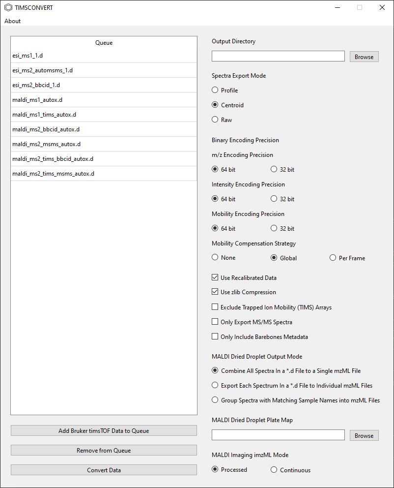 Multiple *.d directories added to the sample queue.